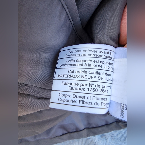 Ralph Lauren Black Label Faux Fur Trim Puffer 60% Down Coat Jacket Womens XL - Picture 10 of 16